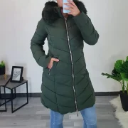 PLAŠČ P22-6662 OLIV