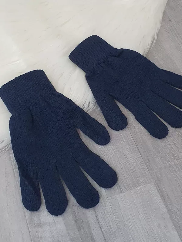 ŽENSKE ROKAVICE GL-58090 TEMNO MODRA