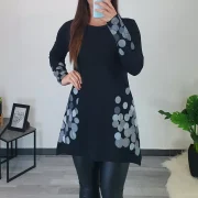 TUNIKA GLENDA ČRNA - slika 3