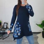 TUNIKA GLENDA TEMNO MODRA