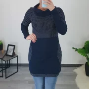 TUNIKA JUNI TEMNO MODRA - slika 3