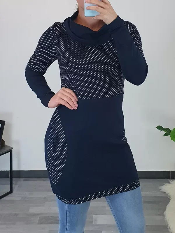 TUNIKA JUNI TEMNO MODRA