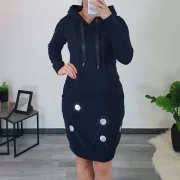 TUNIKA LARKA TEMNO MODRA - slika 3
