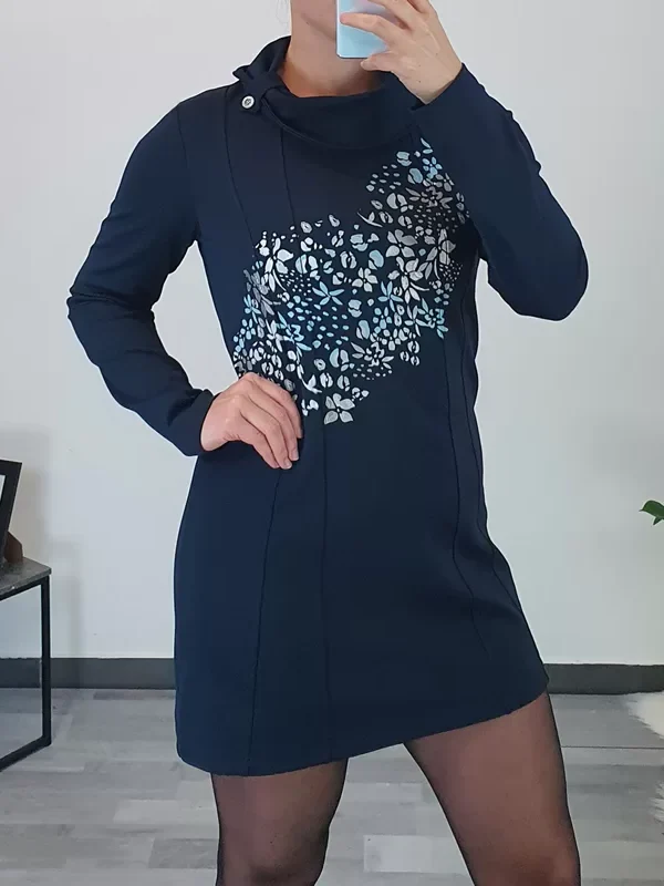 TUNIKA ASTRA TEMNO MODRA