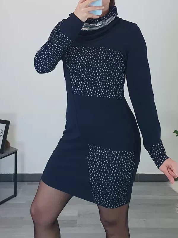 TUNIKA LOLITA TEMNO MODRA