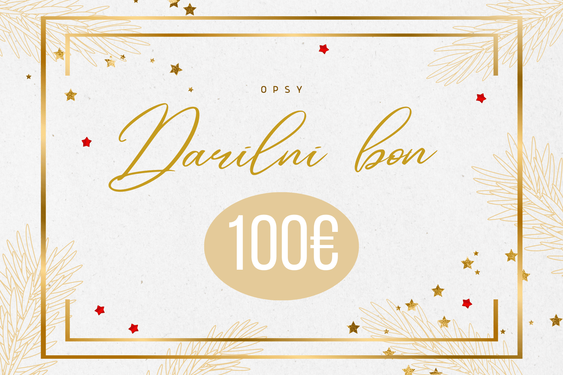 18 DARILNI BON 100€ - slika 1