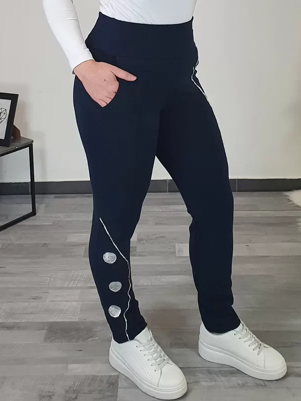 TERMO HLAČE NANI TEMNO MODRE