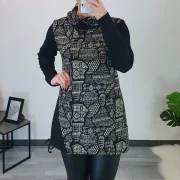 TUNIKA ARIA BEŽ VZOREC - slika 2