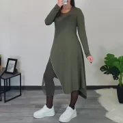 OBLEKA REJA OLIVNA - slika 3