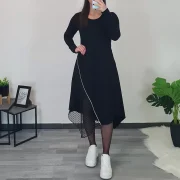 OBLEKA REJA ČRNA - slika 2