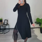 OBLEKA REJA ČRNA - slika 3