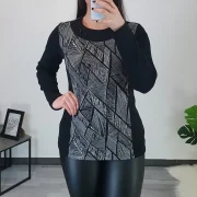 MAJICA NESAJA ČRNA - slika 2