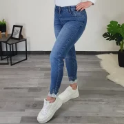 JEANS HLAČE FA6202 - slika 2