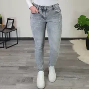PUSH UP HLAČE A9191 SIVE - slika 3