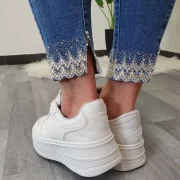 JEANS HLAČE A6206 - slika 5