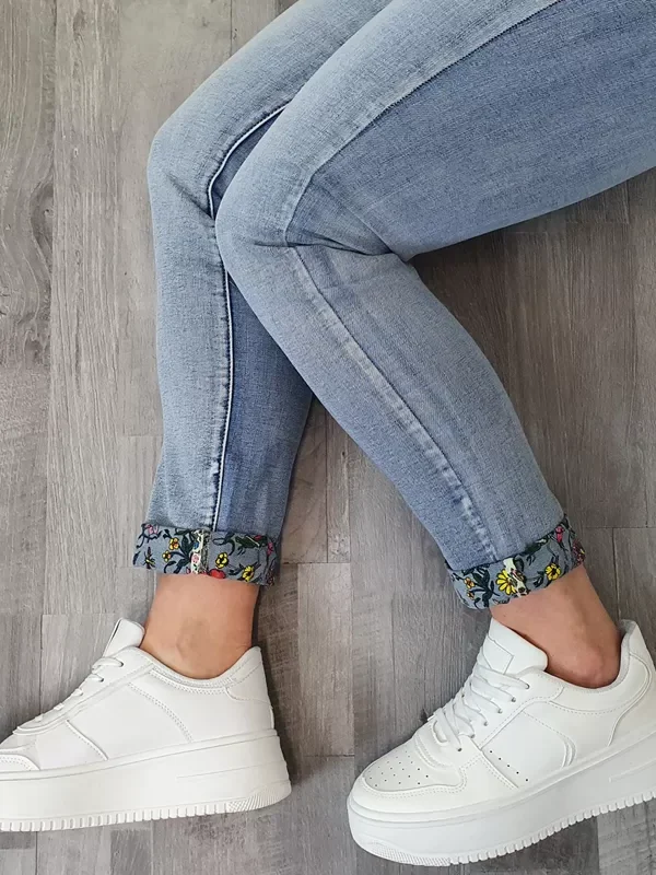 JEANS HLAČE H1955