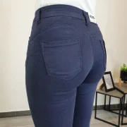 PUSH UP HLAČE M5780 TEMNO MODRE - slika 3