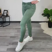 PUSH UP HLAČE M5780 OLIV - slika 2