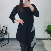 TUNIKA ZARJA ČRNA - slika 2