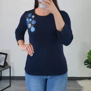 MAJICA PAPINA TEMNO MODRA - slika 2