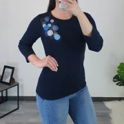 MAJICA PAPINA TEMNO MODRA