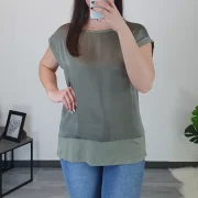 MAJICA 29026 OLIV - slika 2