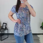 MAJICA 40008 MODRA