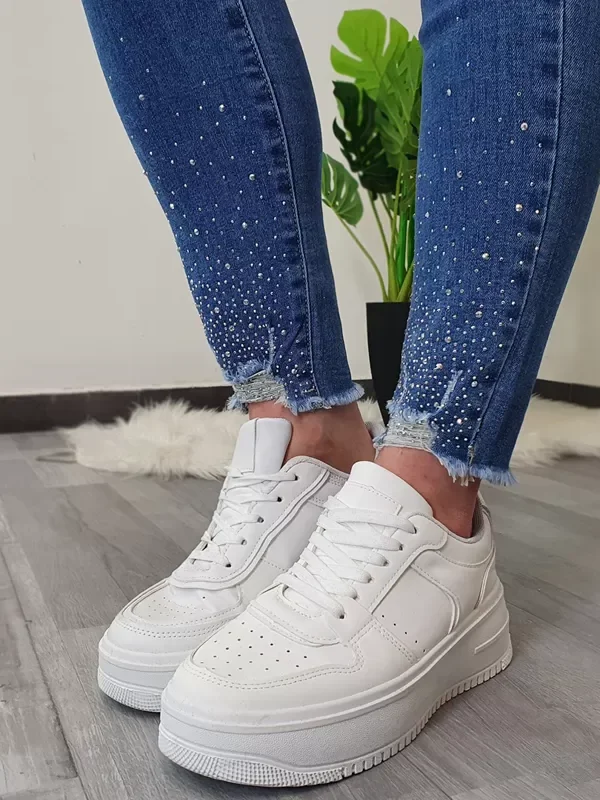 JEANS HLAČE DF8014