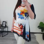 TUNIKA MEI TEMNO MODRA