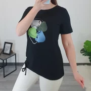 MAJICA Kenny S. 605744 ČRNA - slika 2