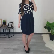 OBLEKA BRINA TEMNO MODRA - slika 3