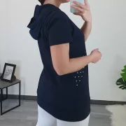 MAJICA ALICA TEMNO MODRA - slika 3