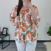 MAJICA 3924 ORANŽNA - slika 3