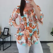MAJICA 3924 ORANŽNA - slika 2