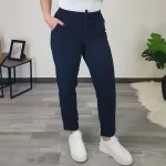 7/8 HLAČE CISSIE TEMNO MODRE