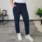 7/8 HLAČE CISSIE TEMNO MODRE