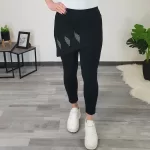 7/8 HLAČE S KRILOM HELENA ČRNE