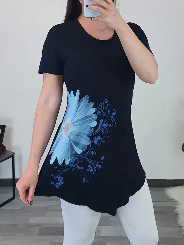 TUNIKA BOTA TEMNO MODRA