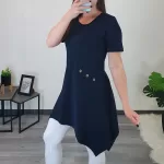 TUNIKA PIKA TEMNO MODRA