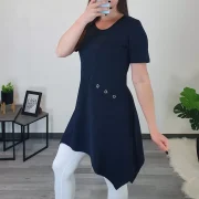 TUNIKA PIKA TEMNO MODRA