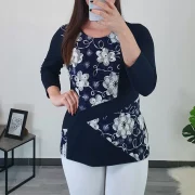 MAJICA KRISTI TEMNO MODRA - slika 2