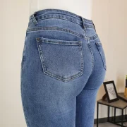 JEANS HLAČE F7247 - slika 4