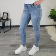 PUSH UP JEANS HLAČE ZX3377 - slika 2