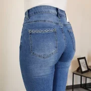 JEANS HLAČE E2513 - slika 4