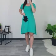 OBLEKA ANICA ZELENA - slika 3