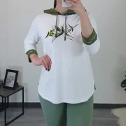 MAJICA Kenny S. 905344 OLIV - slika 2