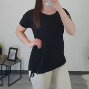 MAJICA JERICA ČRNA - slika 2