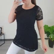 TUNIKA BRIGITA ČRNA - slika 3