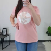 MAJICA SL048 ROZA - slika 2