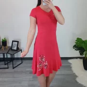 OBLEKA LONA ROZA - slika 4
